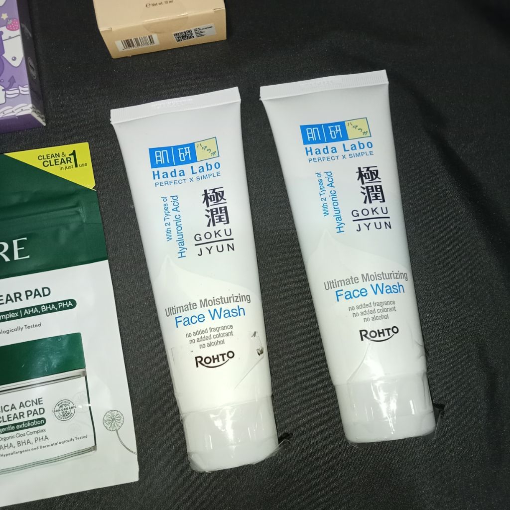 [ NEW ] Hada Labo Gokujyun Face Wash 100ml
