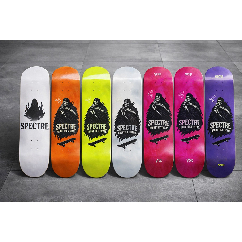 Spectre Skateboard Deck (Free Griptape)| Skateboard Deck | Deck Spectre