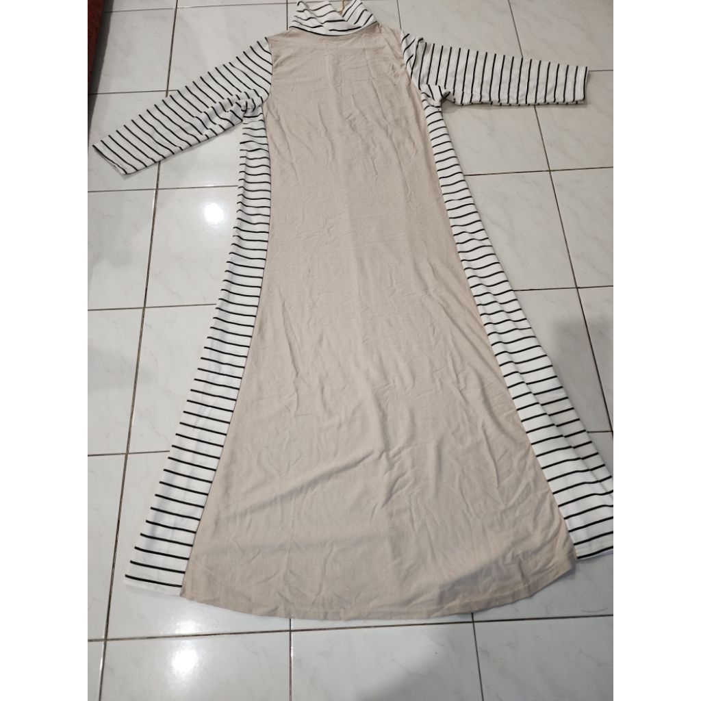 gamis bahan kaos