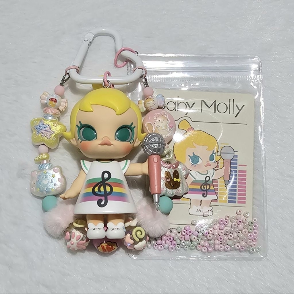 bag charm gantungan hp molly lucu