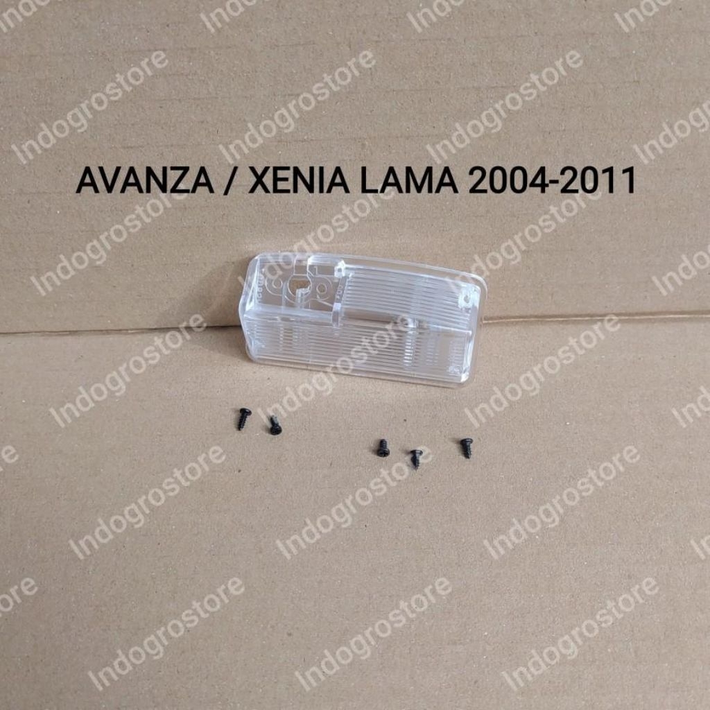 Rumah Lampu Plat Dudukan Kamera Parkir Mundur Mobil Avanza Xenia Lama 2005 2006 2007 2008 2009 2010 