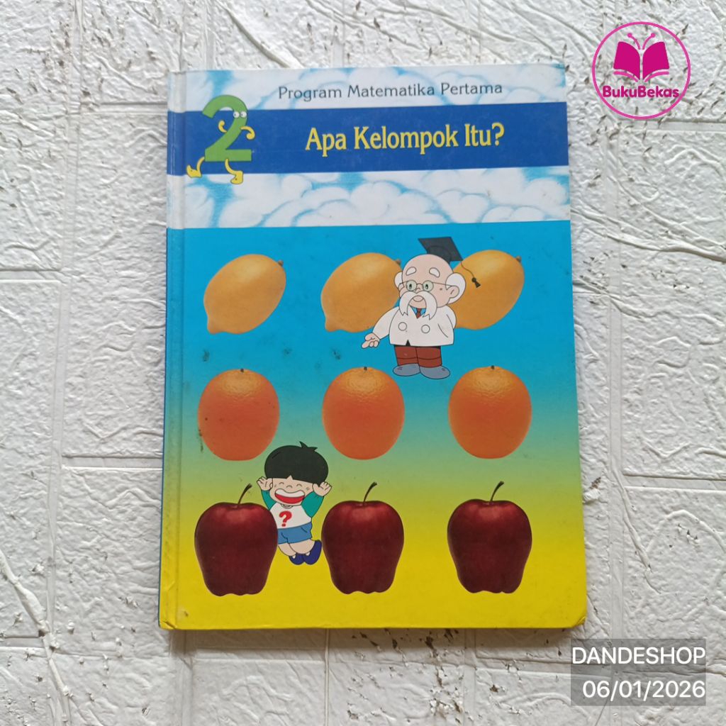 Program Matematika Pertamaku 2 - Apa Kelompok itu? - Buku Pengetahuan Anak Bekas HARDCOVER