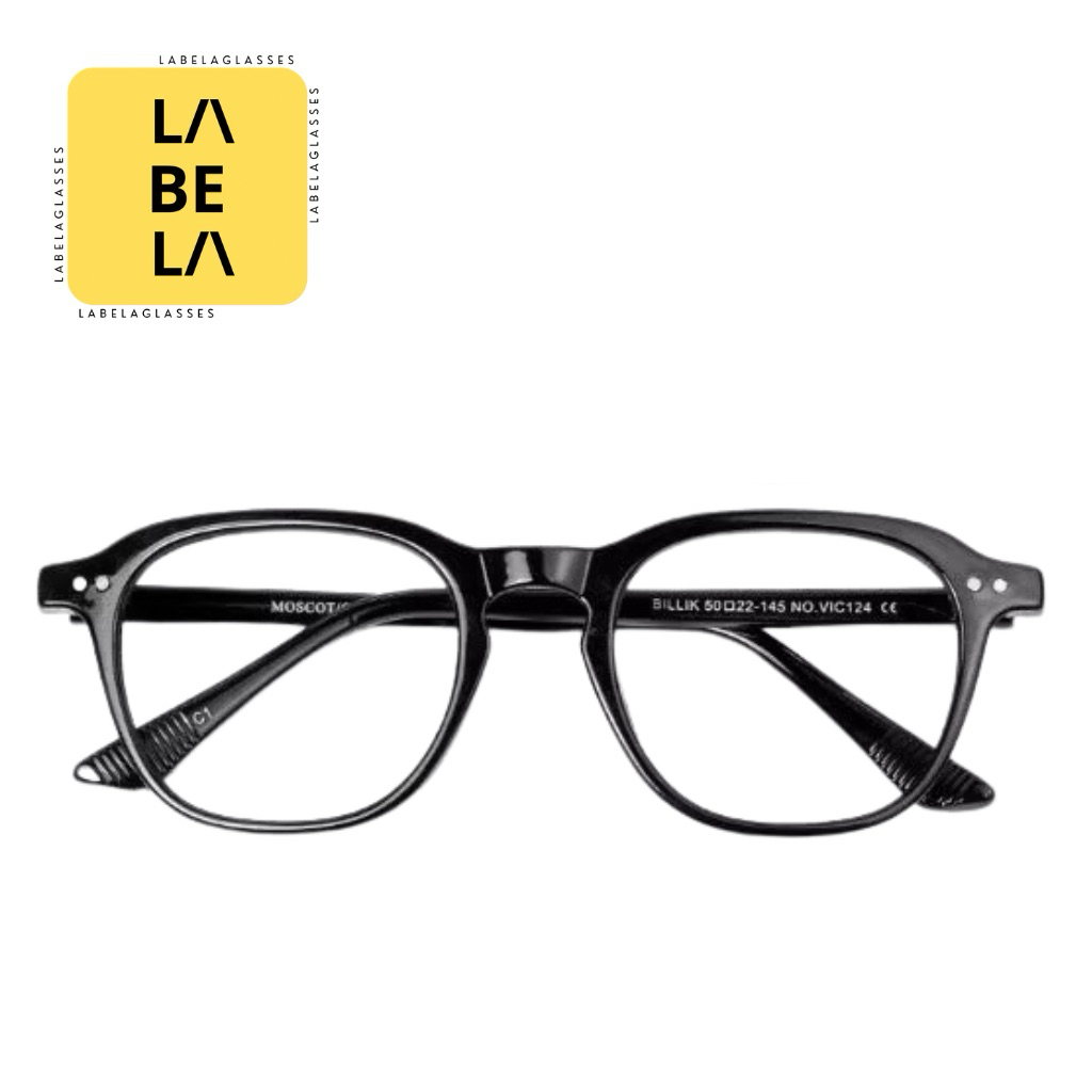 Labela - Kacamata Moscot Bilik High Quality Frame Kacamata Moscot Billik Pria Wanita Antiradiasi Pho