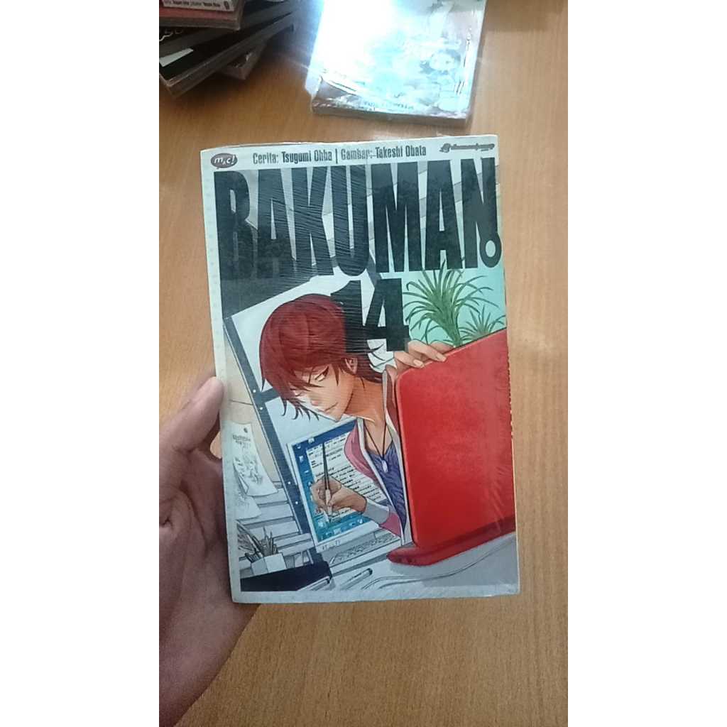 Komik Bakuman vol 14 Segel