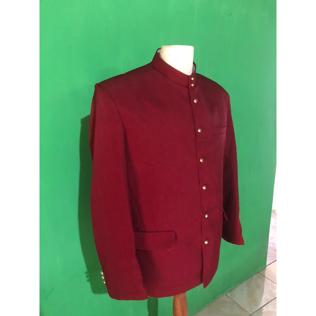 Beskap Basofi maroon Beskap Besan Beskap sunda