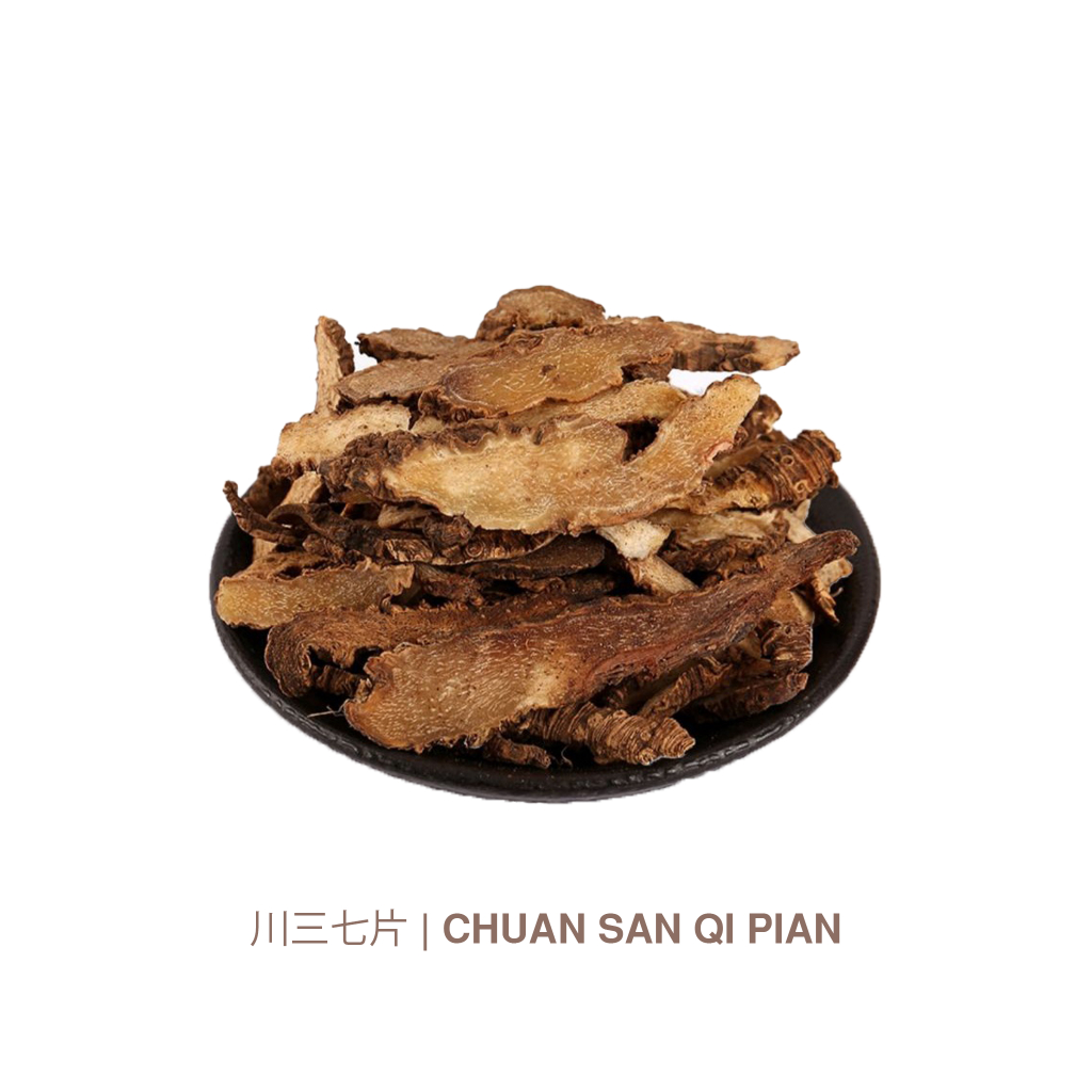 CHUAN SAN QI PIAN – Panax Notoginseng Panax notoginseng Herbal Cina Kering 150gr