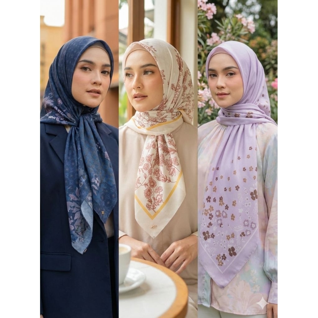 jilbab kerudung Hijab segi empat motif syari oskara (130x130) by azara