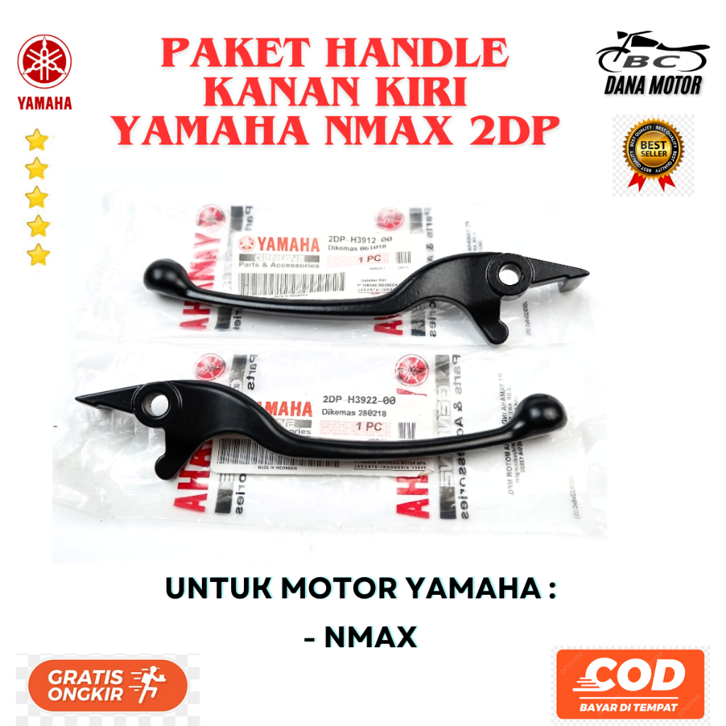 Handle Rem Nmax Ori / Handel Rem Kanan Kiri Yamaha Nmax Original Premium - 2DP