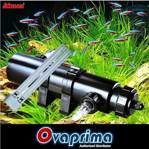 Atman UV18W Lampu UV 18watt Pembasmi Lumut & Anti Air Hijau UV Clarifier/Sterilizer UV-18W
