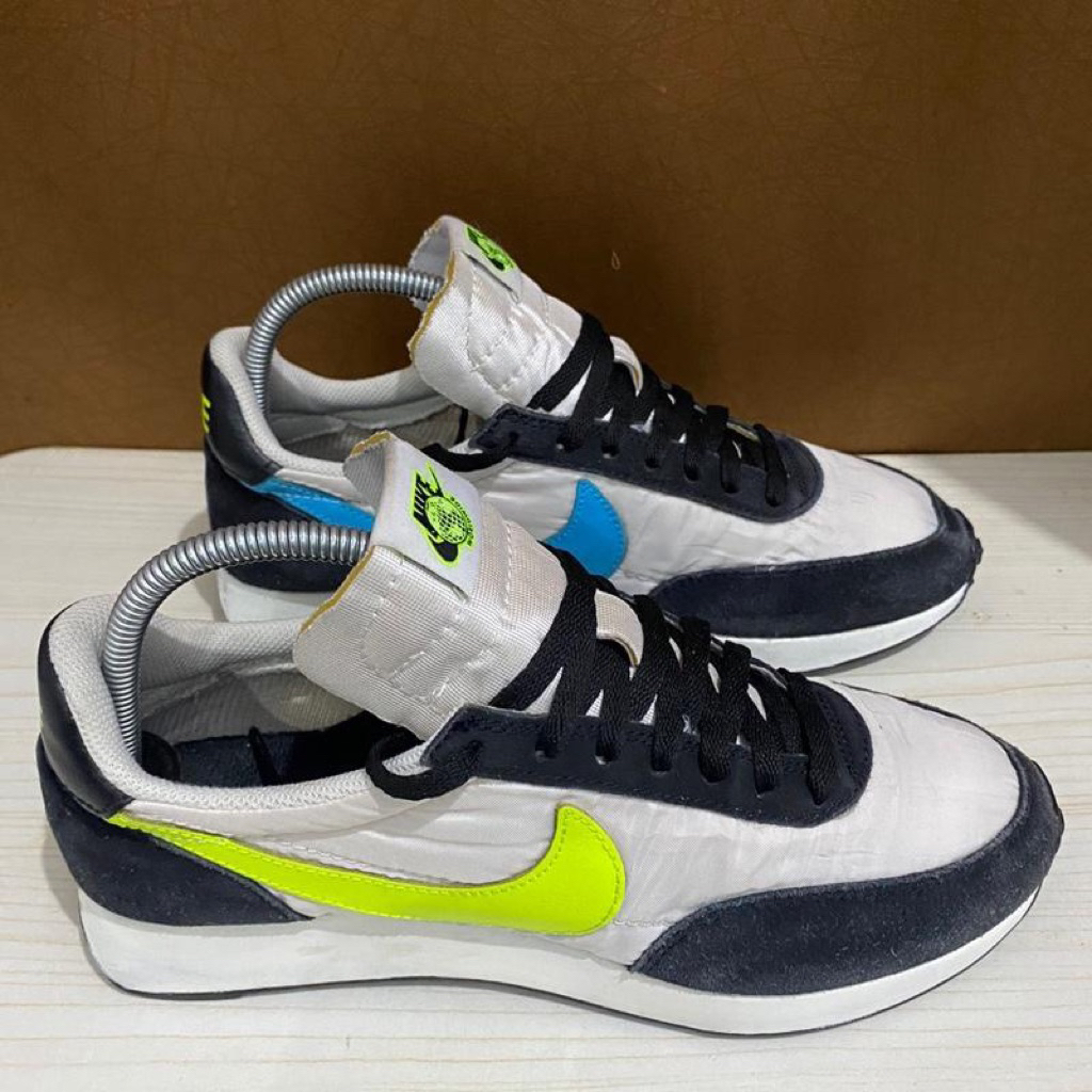 Sepatu Second-PRELOVED Brand Nike Air Tailwind 79 Worldwide White Blue Fury Size UK 7.5 / 42