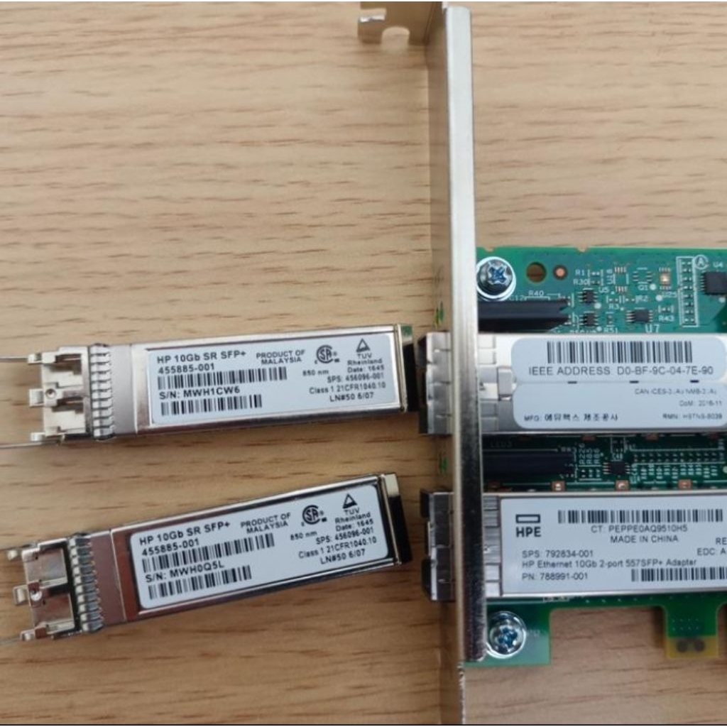 SFP 2 Port 10Gb HP SFP 557 10G SFP