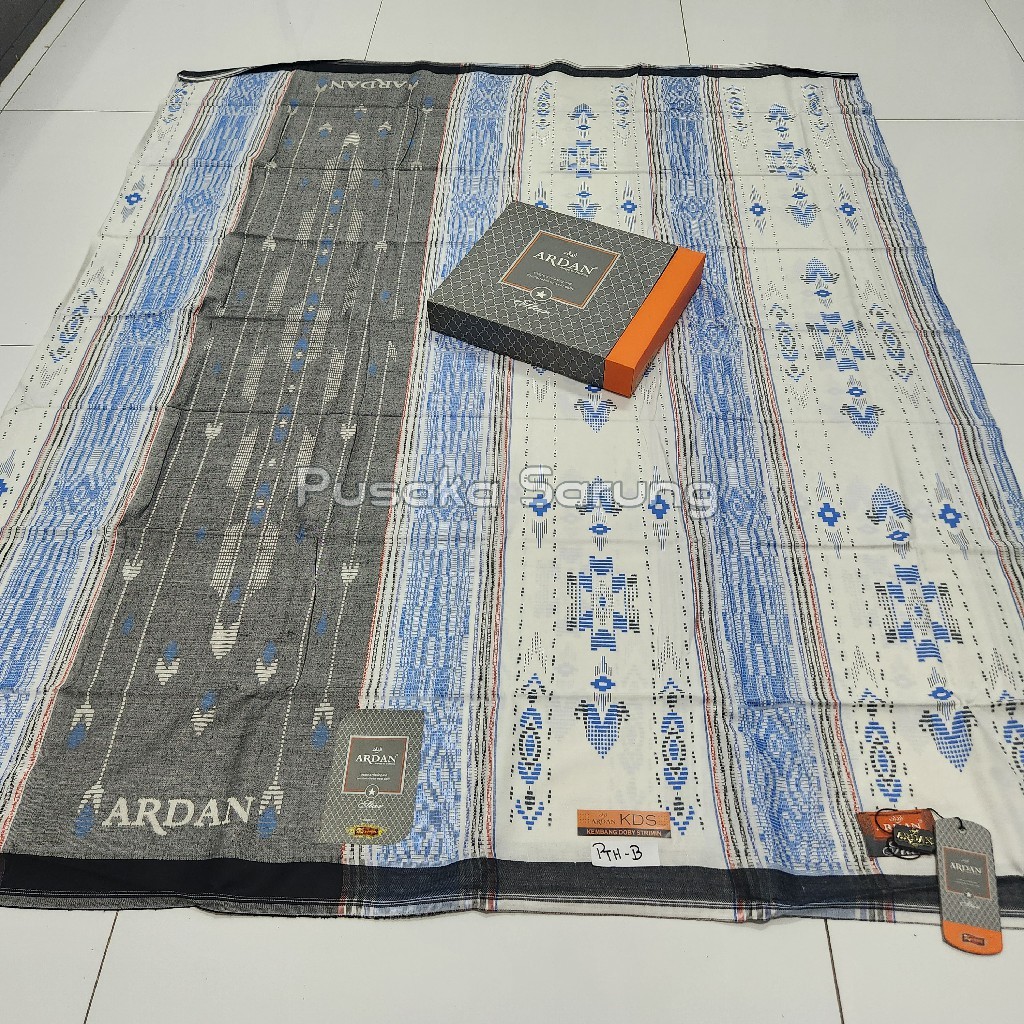 Sarung Ardan Star KDS Original Songket Timbul Motif Kembang Dobby Pria Dewasa