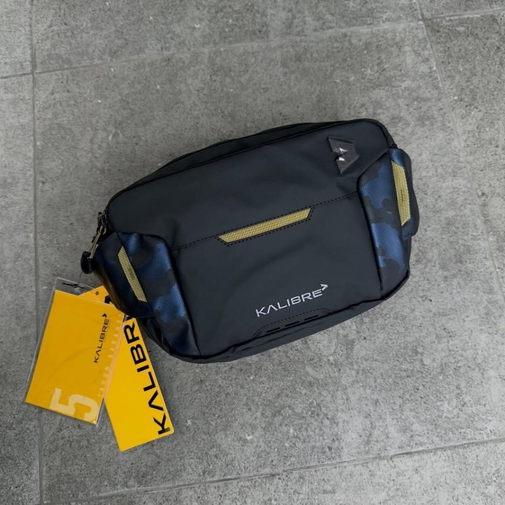 Tas Waistbag Selempang Slempang Pria Kalibre Breakdown Tas Pinggang Cowok Cowo Original Ori