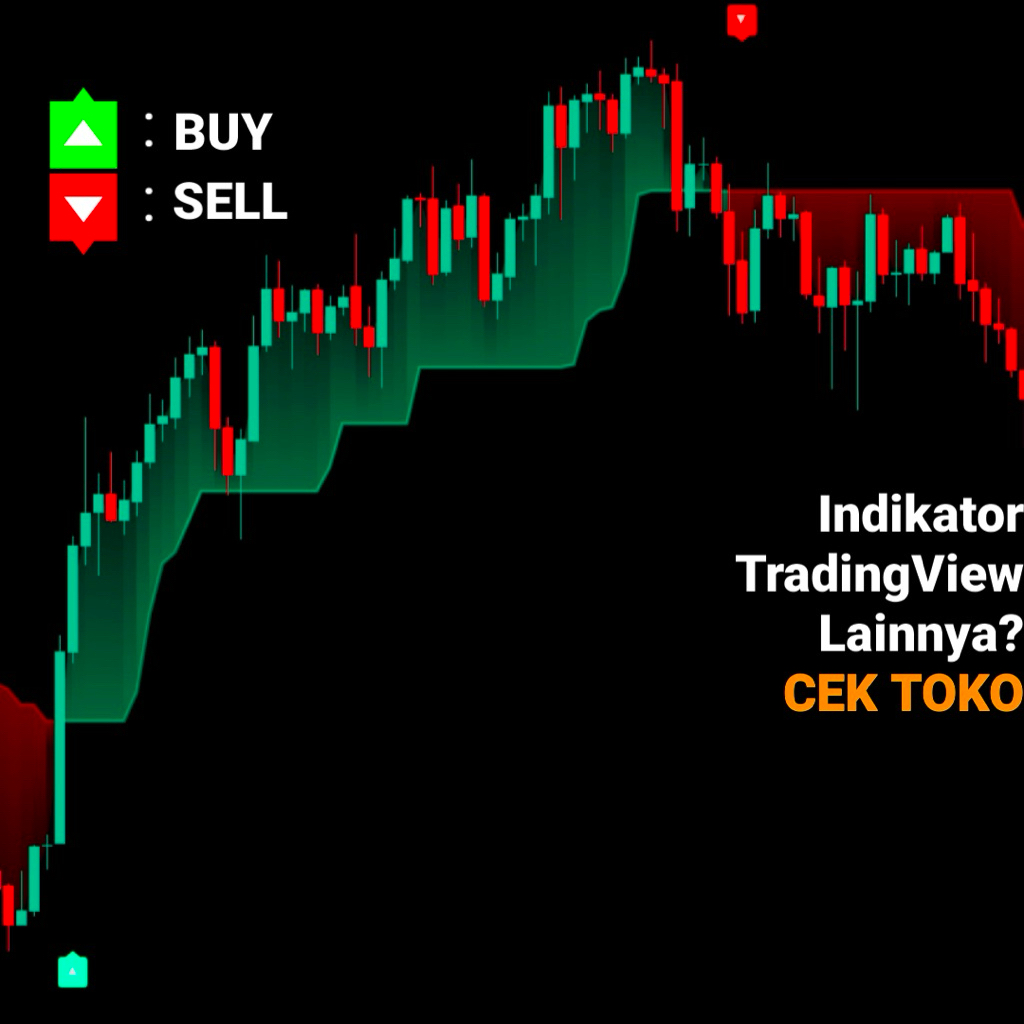 Indikator Buy & Sell Terbaik Quantum Trend Cloud - For TradingView | LifeTime