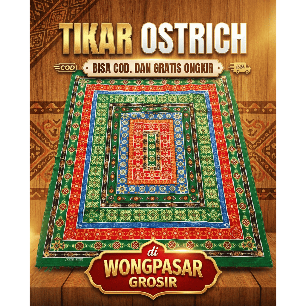 Tikar Karpet Ostrich 205 X 240 cm