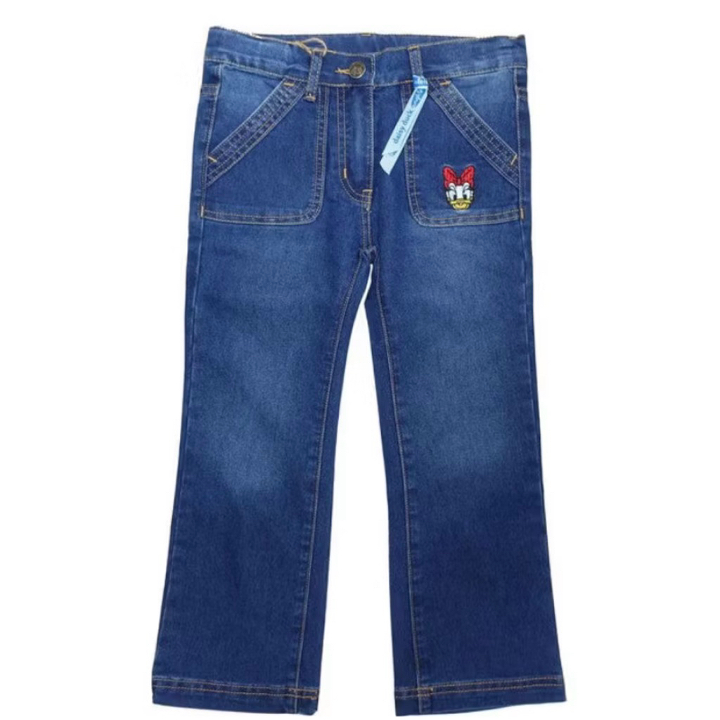 Celana Jeans Panjang Anak Perempuan Daisy Biru Denim That’s Donald (New)
