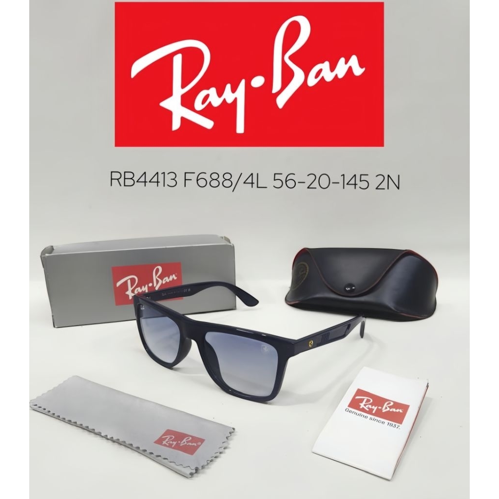 Kacamata Ray-ban RB4413 Original Sunglasses Pria dan Wanita