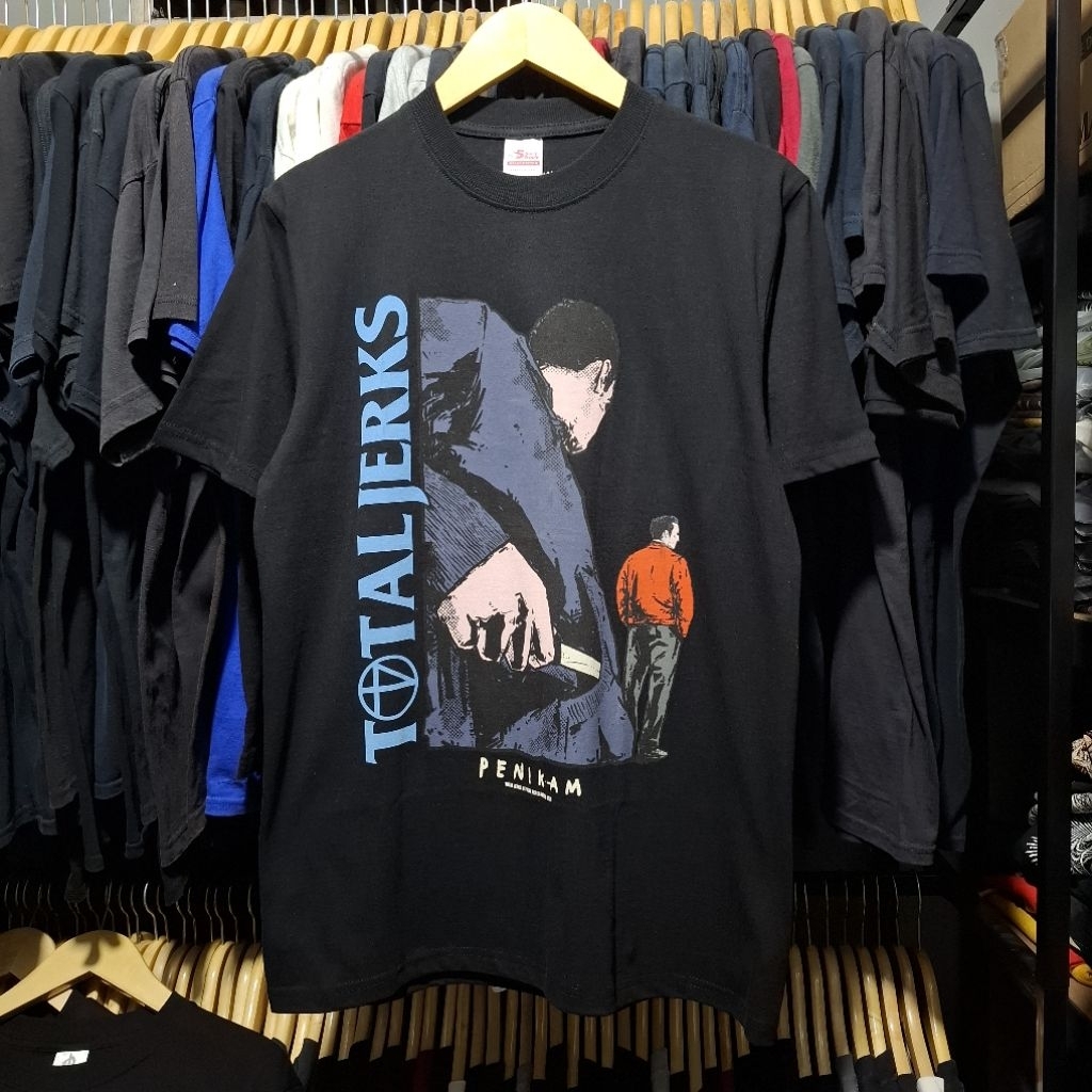 kaos band TOTAL JERKS original merch