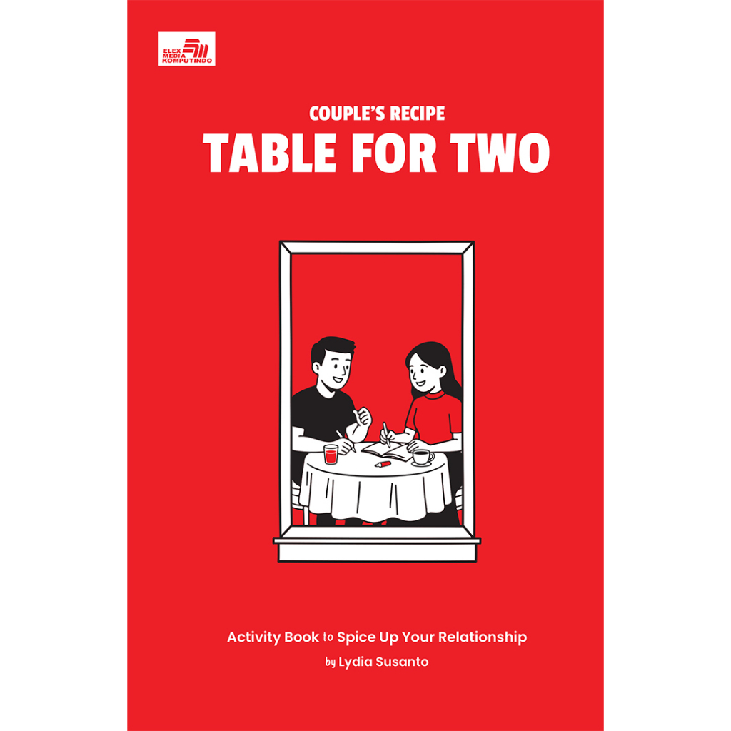 Buku Couple's Recipe: Table for Two - Lydia Susanto (HC)