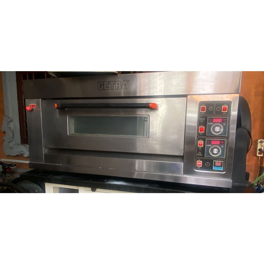 Oven getra RFL-12SS 1 deck 2 tray/Getra Combi Deck Oven Proofer RFL-12SS+FJ10(BARANG SECOND)