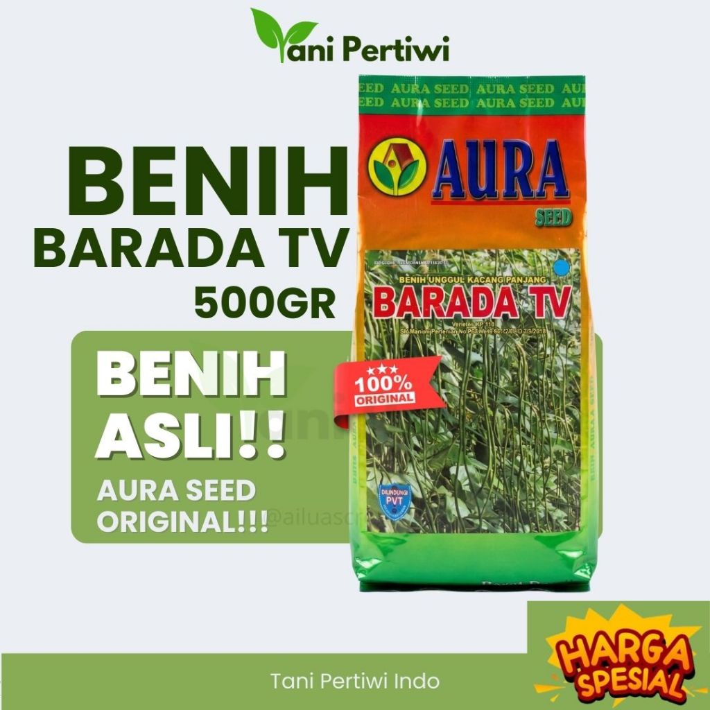 Benih Kacang Panjang BARADA TV 500 gram