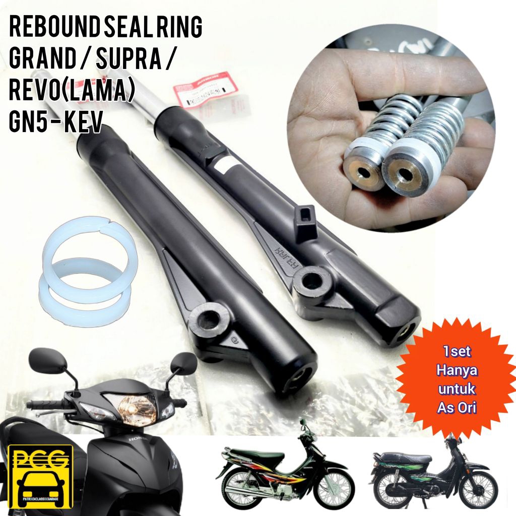 1SET(2PCS) SIL SULINGAN SOK DEPAN - RING RIBBON - GRAND / LEGENDA / ASTREA / SUPRA / REVO LAMA / WIN