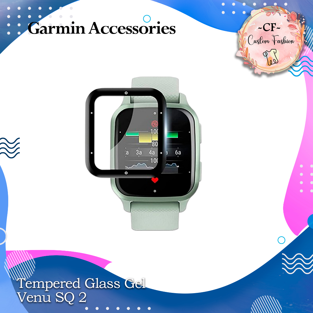 Screen Protector Anti Gores Garmin Venu SQ 2 Watch Film Anti Gores Venu SQ 2