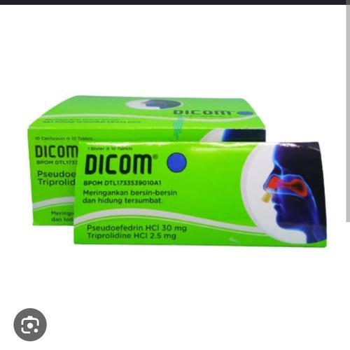 DICOM Obat Flu dan hidung tersumbat 10 tablet