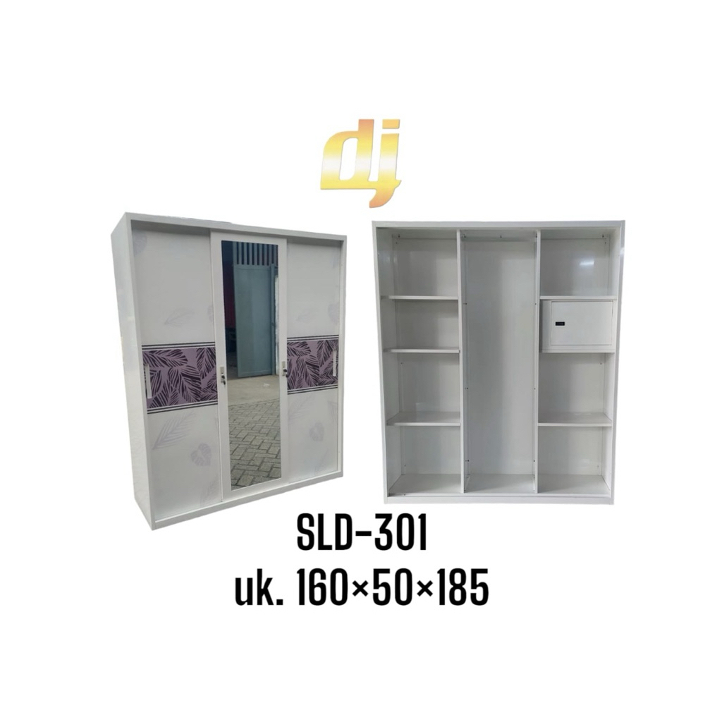 Lemari Plat Besi SLIDING JUMBO