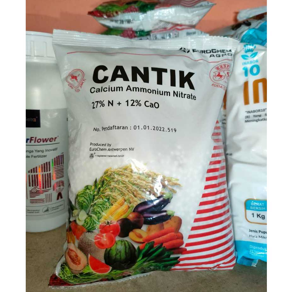 PUPUK CANTIK 1KG KALSIUM AMONIUM NITRAT