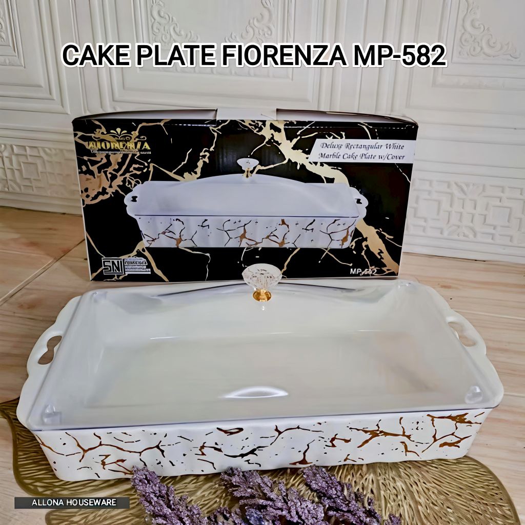 WADAH BOLU / KUE KERAMIK FIORENZA 582