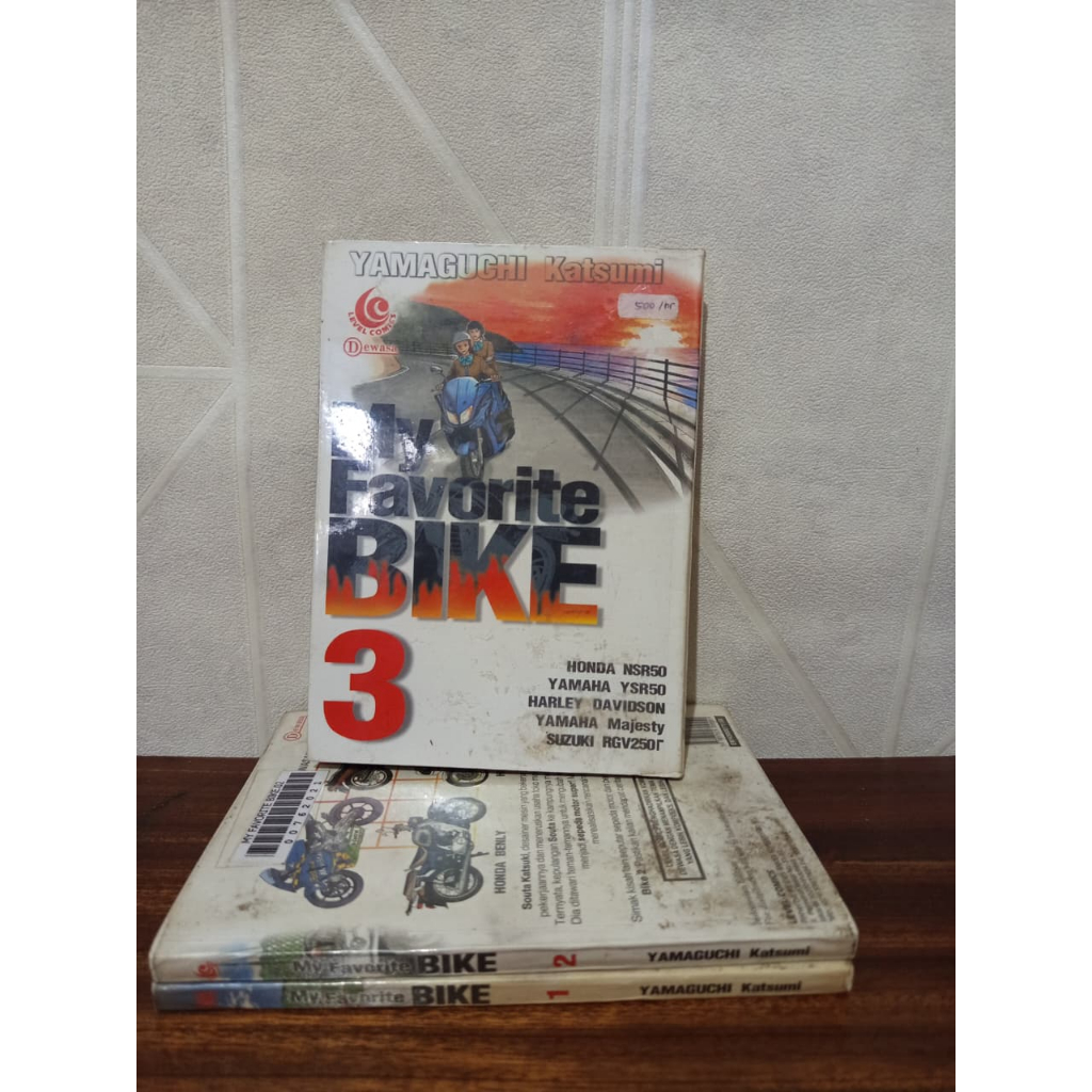 KOMIK MY FAVORITE BIKE SERI 1-3 TAMAT/ BEKAS