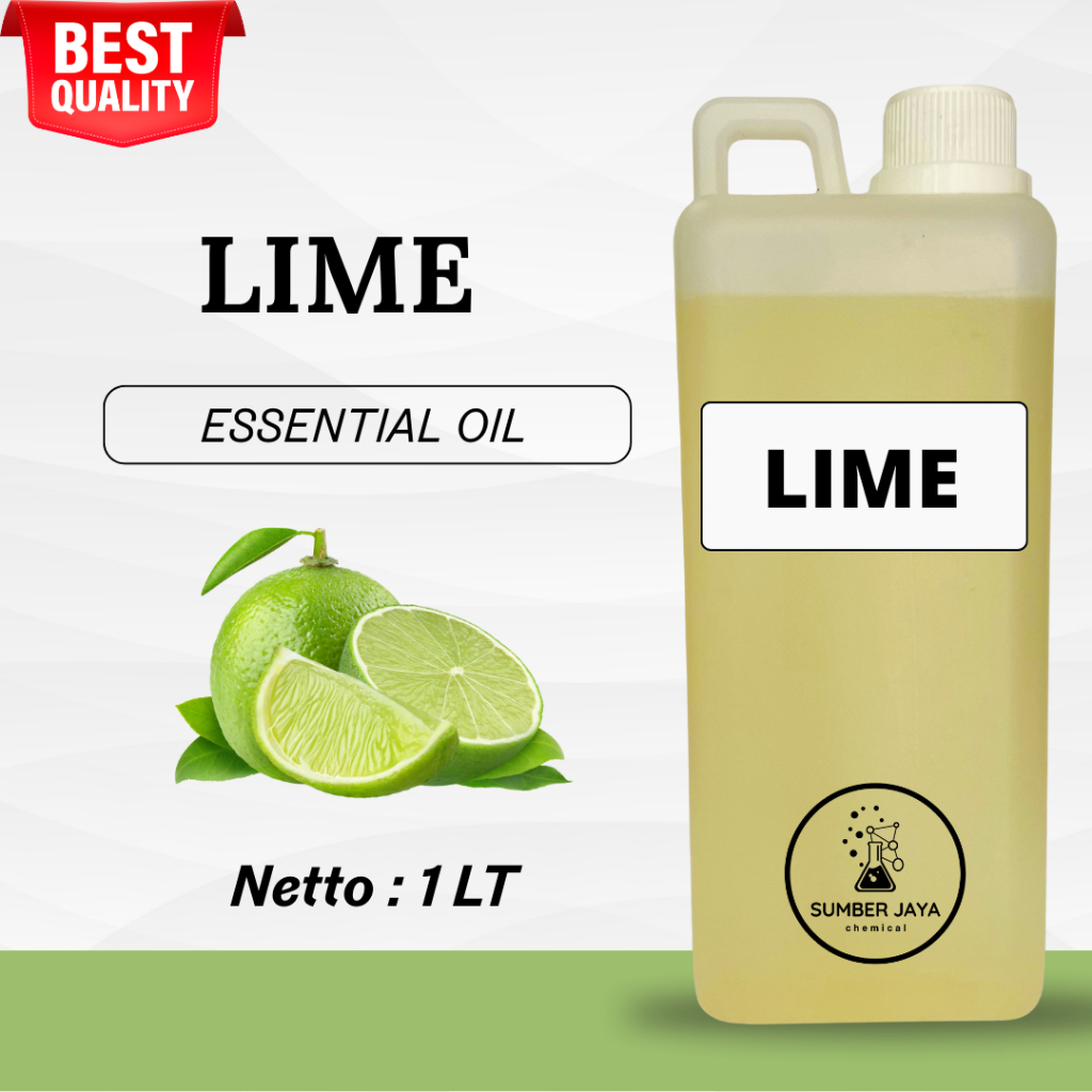Minyak Atsiri Jeruk Nipis Lime Essential Oil 1 Liter