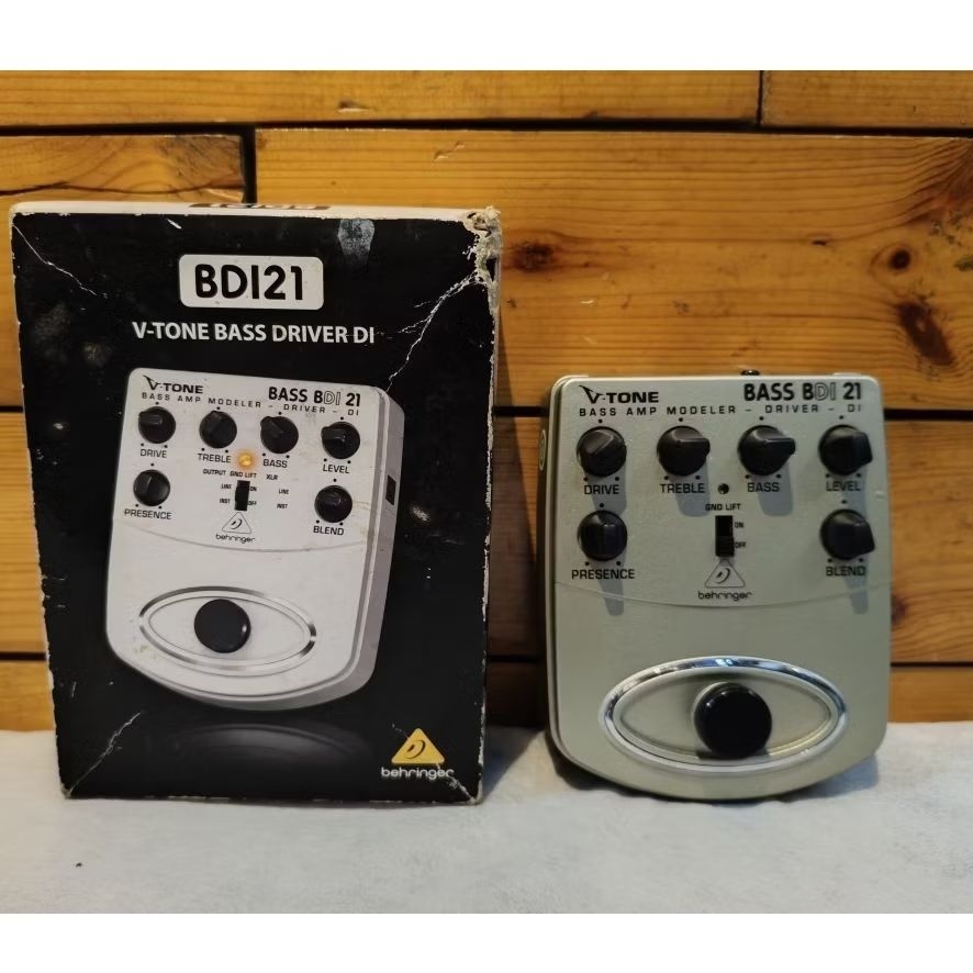 Behringer BD21 | Behringer BDI21 V-Tone Bass | Efek Gitar Unit Only