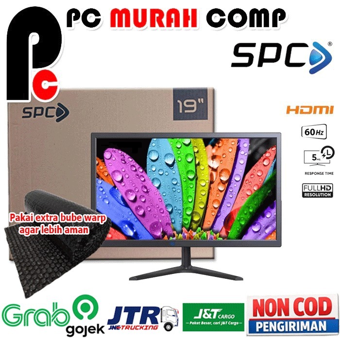 MONITOR LED SPC / MEJEC  19 iNCH / 19inch HDMI VGA