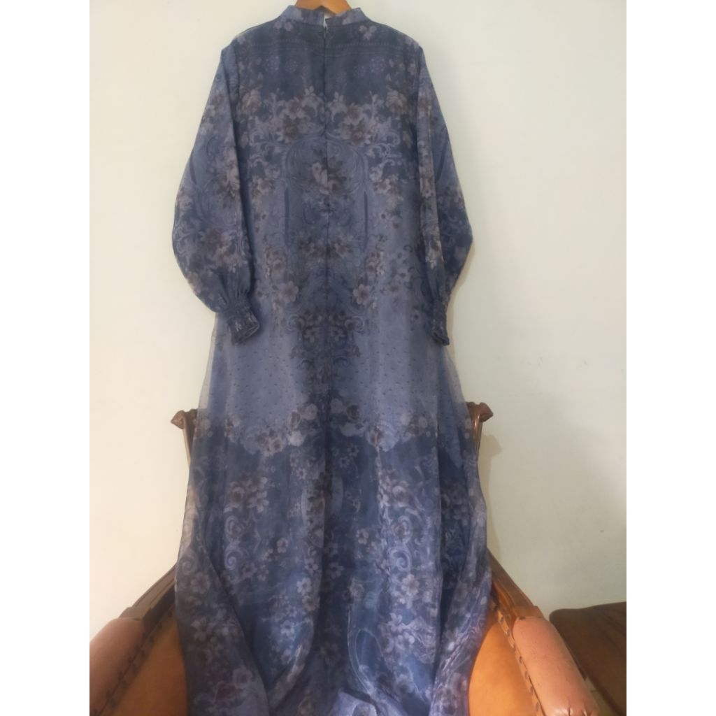 gamis organza premium