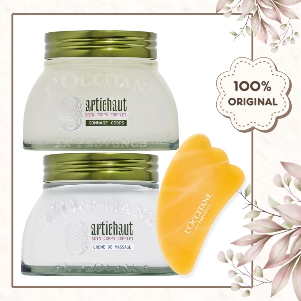 Limited Edition LOCCITANE Artichoke / Artichaut Exclusive Gift Set Promo Paket Travel Size Trial Kit
