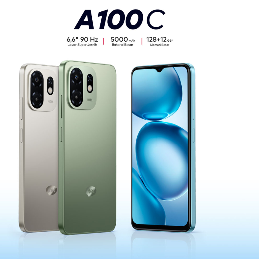 ITEL A100C 4GB 64GB Military-Grade Big Memory UltraLink Free Call 5000mAh Battery