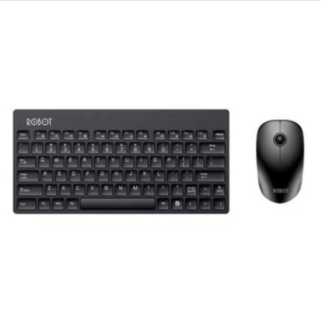 [PRELOVED]-Robot Mouse + Keyboard Wireless