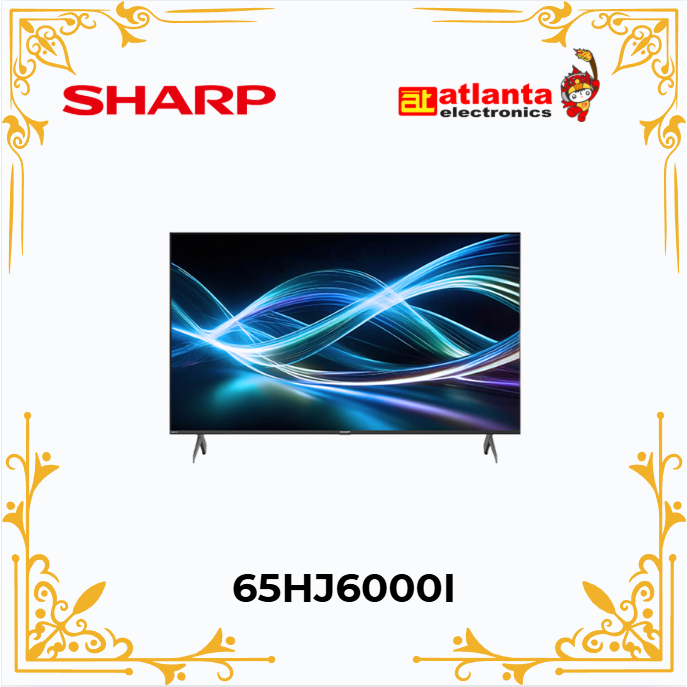 TV SHARP 65 Inch LED 65HJ6000I (4K UHD – Google TV)