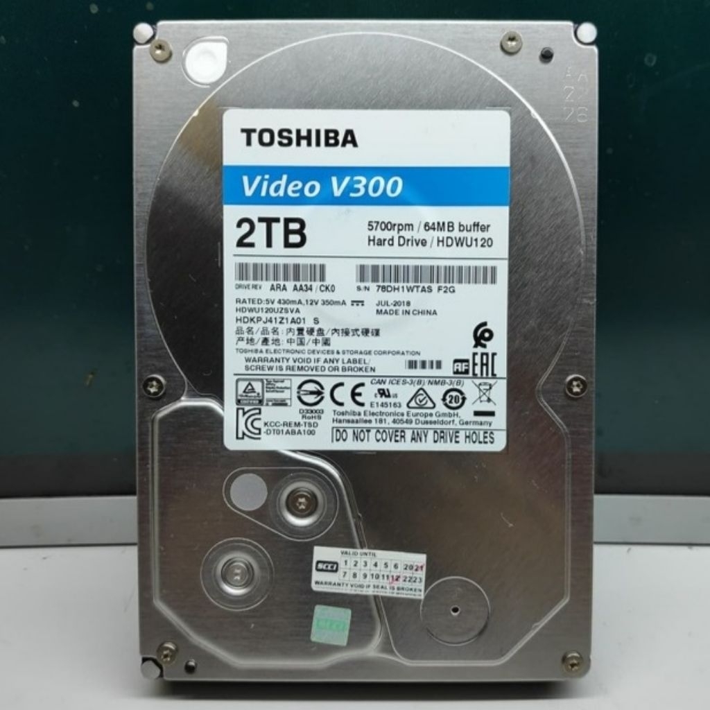 Hardisk PC CCTV 2TB