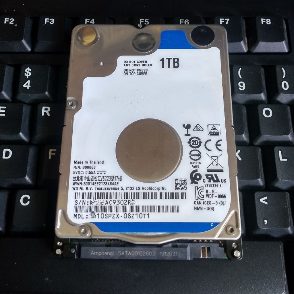 Hdd 1TB 2.5 Slim