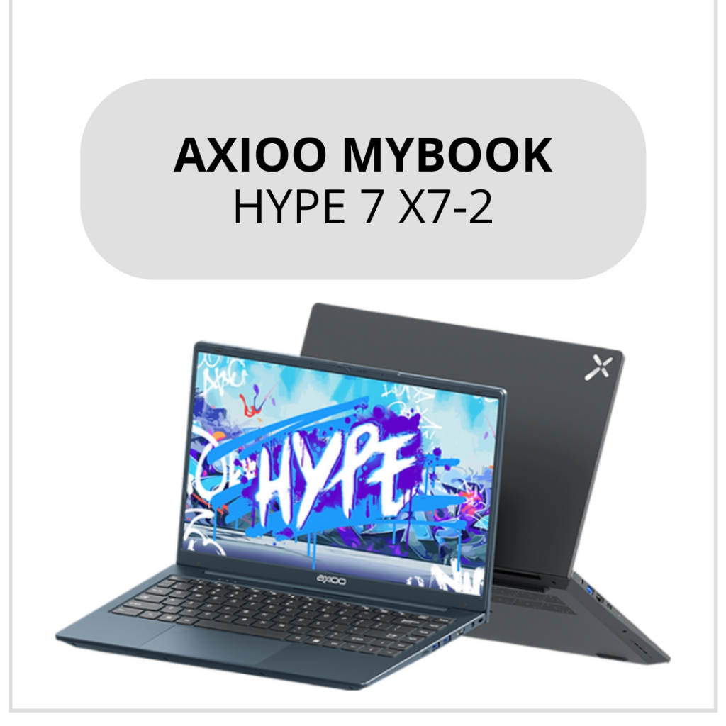 AXIOO MYBOOK HYPE 7 X7-2 RYZEN 7 5825U 16GB 512GB 14" WIN
