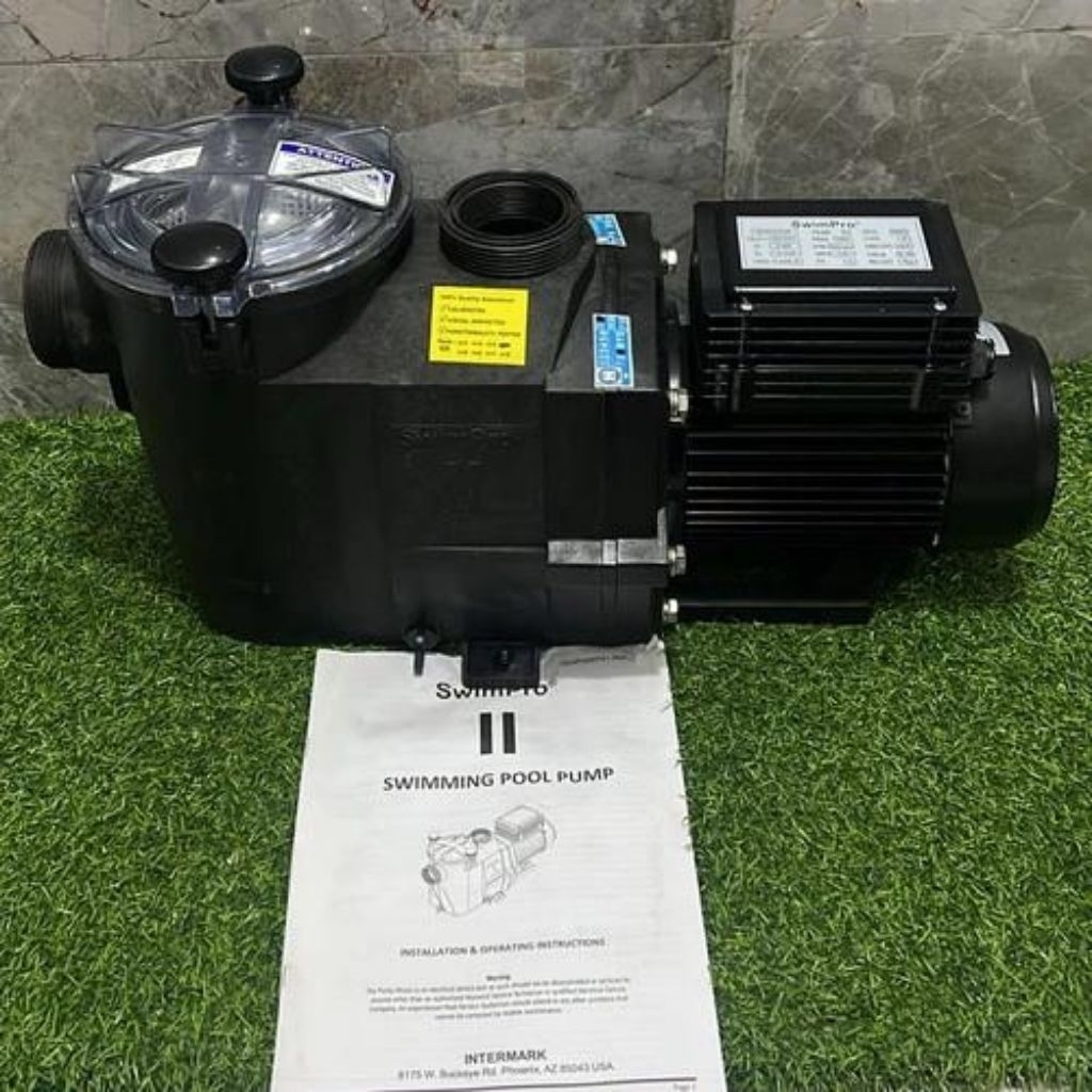 Pompa Kolam Renang Swimpro 11 3/4hp 1hp Hayward 1Phase