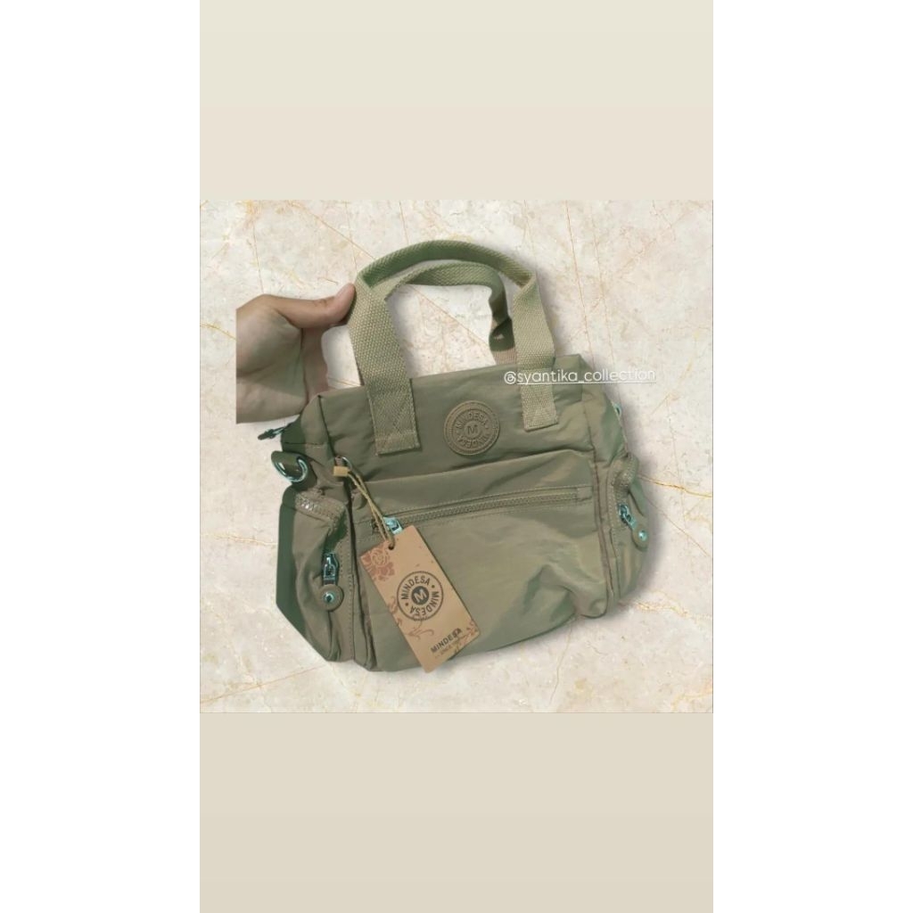 sling bag hand bag wanita mindesa waterproof