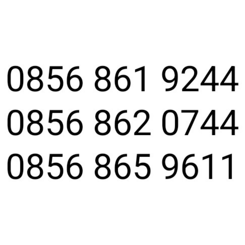 Nomor Cantik Indosat Ooredoo IM3 Kartu Perdana M3 11 Digit BUKAN 12 Nomer BUKAN 10 Angka Harga palin