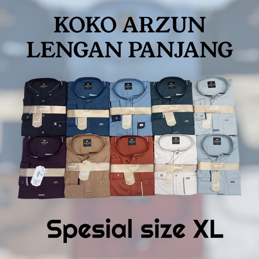 KOKO ARZUN WARNA LENGAN PANJANG SIZE XL