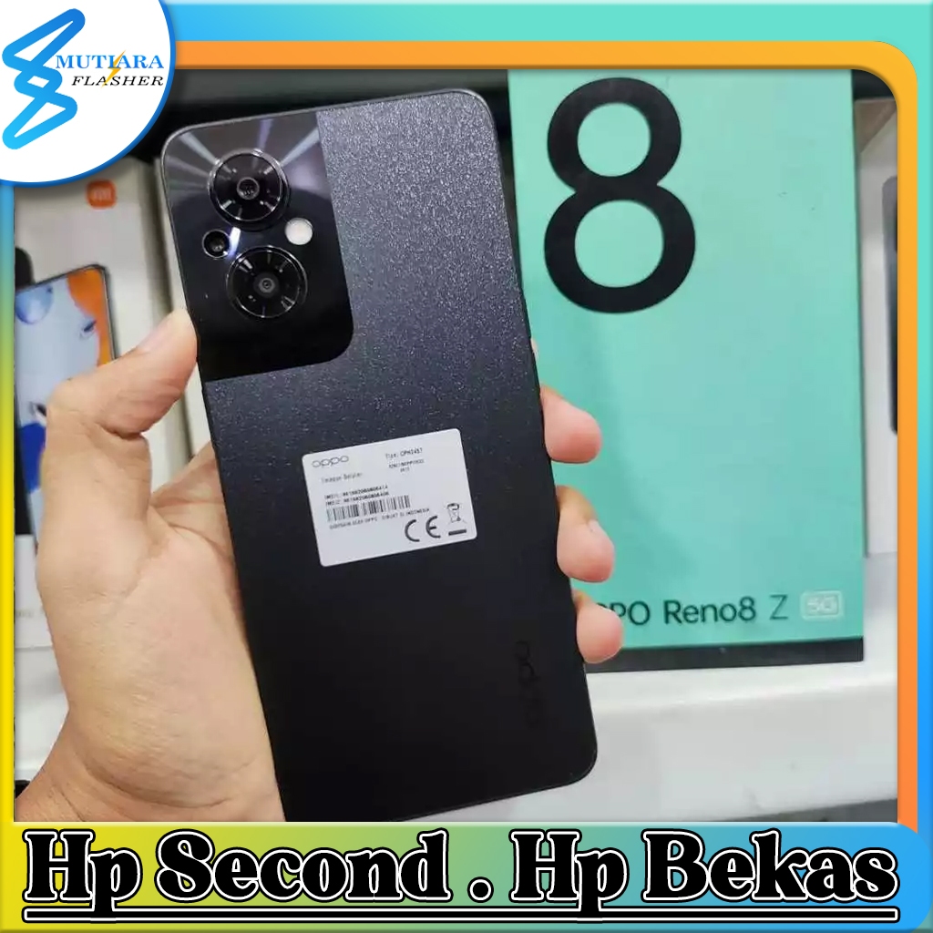 Oppo Reno 8Z 5G Ram 8 Rom 256GB Bekas Original Flasher Store