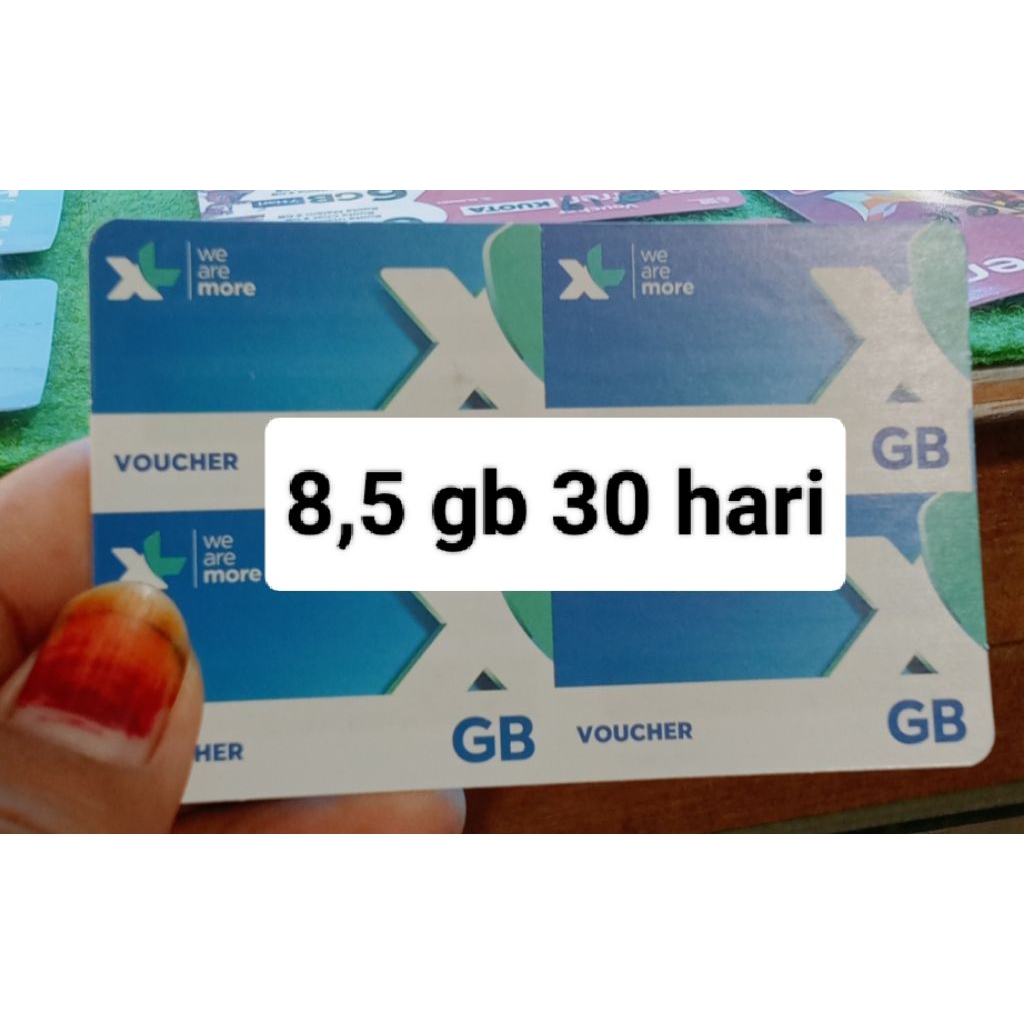 VOUCHER DATA XL 8,5 GB 30 hari