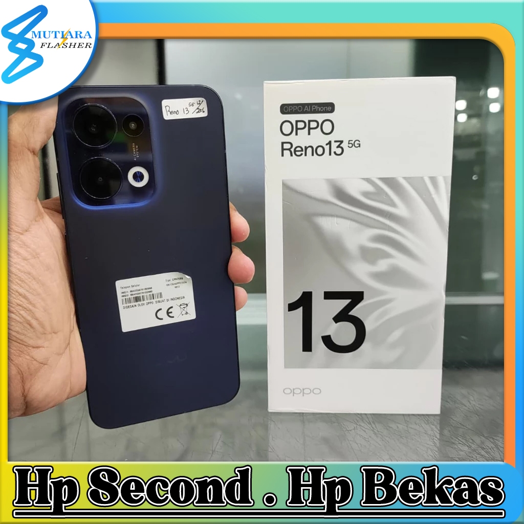 Oppo Reno 13 5G Ram 12GB Rom 256GB Bekas Original Flasher Store